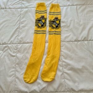 Yellow Hufflepuff Socks